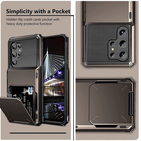 Image of Convenience Meets Style & Durability In This Popular New Samsung Case + Custom Fit For The Latest Models! FREE Shipping Too!