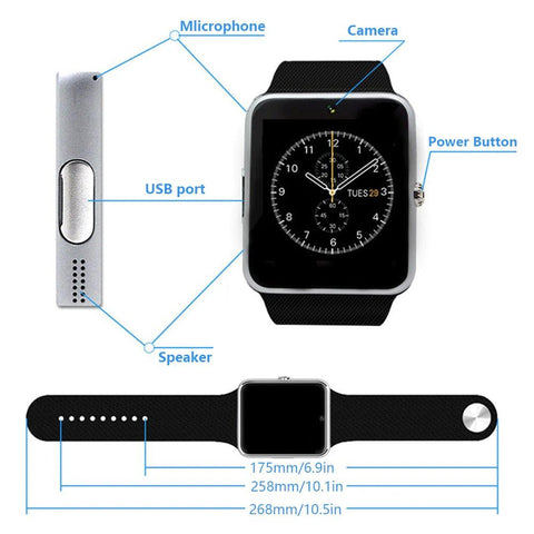 Image of The Ultimate Full Function Bluetooth Sports Smart Watch & Activity Tracker