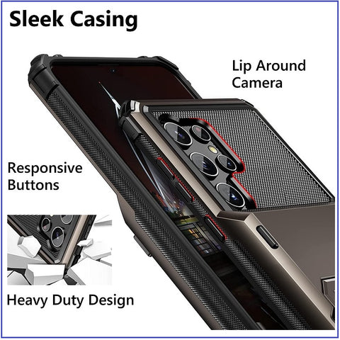 Image of Convenience Meets Style & Durability In This Popular New Samsung Case + Custom Fit For The Latest Models! FREE Shipping Too!