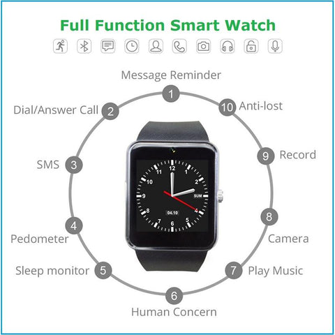 Image of The Ultimate Full Function Bluetooth Sports Smart Watch & Activity Tracker