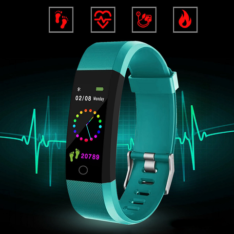 Image of CT365 Smartwatch For Fitness and Health: Blood Pressure, Calorie Burn, Heart Rate, Distances + More: