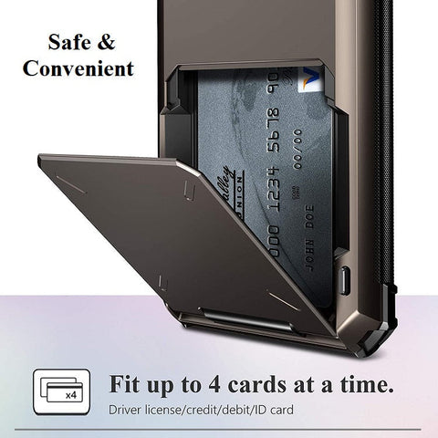 Image of Hot New iPhone Case With Built-in Card Holder + High Impact Drop Protection! 6 Popular Colors To Choose From!