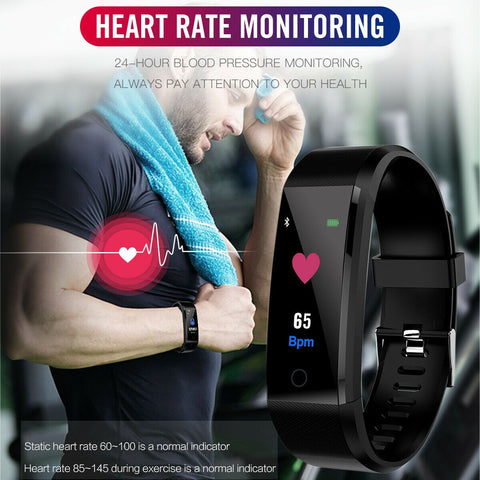 Image of CT365 Smartwatch For Fitness and Health: Blood Pressure, Calorie Burn, Heart Rate, Distances + More: