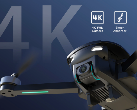 Image of TTG-710 Camera And Video Drone, 5G GPS 4K With HD Video + Camera, Long Flight Time