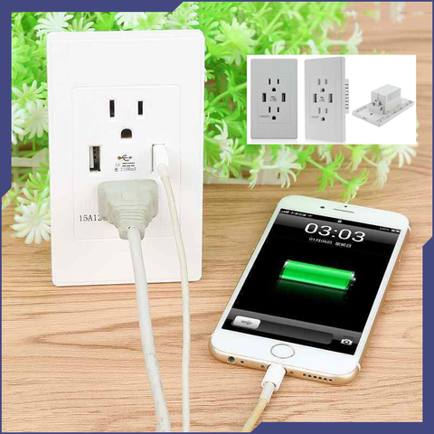 Image of USB + Wall Socket Gives You The Ease And Functionality You Want