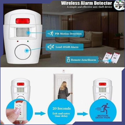 Image of Perfect DIY Infrared Security System. Quick & Easy 5 Minute Install + ZERO Monthly Fees FOREVER!