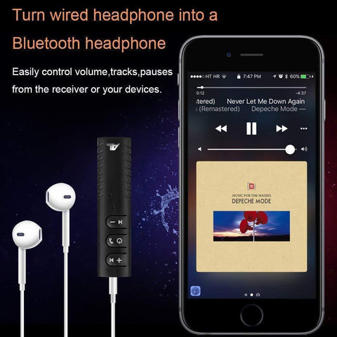 Image of Universal TOP QUALITY Wireless Bluetooth Receiver Kit For Easy Hands Free Listening Anywhere
