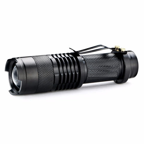 Image of Add This FREE Zoomable CREE Q5 LuMax Tactical Flashlight To Your Order Now! Just Cover Standard Shipping & We'll Include This FREE For You Right Now! Click ADD To CART Now While This Is Still Available For You!