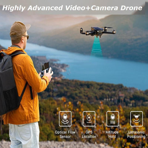 Image of TTG-710 Camera And Video Drone, 5G GPS 4K With HD Video + Camera, Long Flight Time
