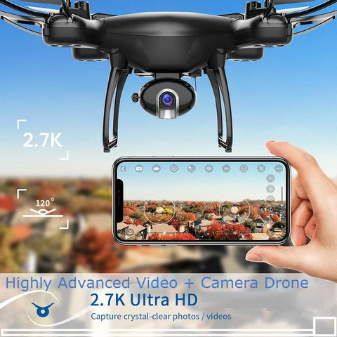 Image of TTG650 2K HD Video Camera Drone, Excellent For HD Areal Video & Pics, Is Easy To Control + Long Fly Time