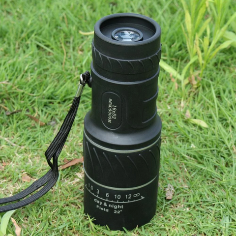 Image of Oversized Dual Focus High Power 16x HD Zoom Monoscope With Low Light Capability + You Get A FREE Carrying Case + You Get FREE Shipping Too!
