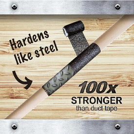 Fixit Fiber Wrap Incredibly Strong Repair Tape Hardens Like Steel For Amazing Results