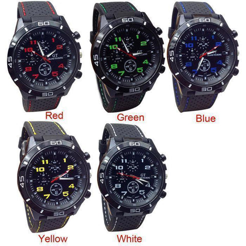 Image of Our Most Popular Tactical/Sports Quartz Watch. Select From FIVE Colors & Get Yours Now!
