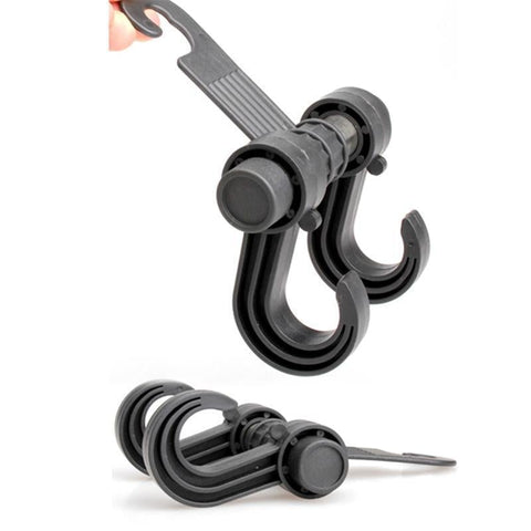 Image of You Get Our Easy & Convenient Car Seat Double Hanger For Bags, Clothes and More FREE Today!
