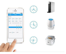 Wired Inline WIFI Smart Switch, Remote Control & Timer