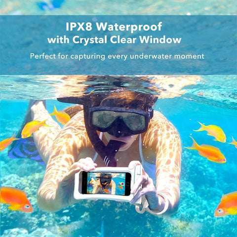 Image of Special 2-PACK Universal WATERPROOF PHONE POUCH Keeps Your Phone Dry & Safe Even In Extreme Conditions! You Get FREE š Shipping Too!