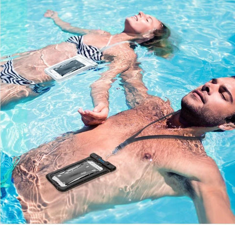 Image of Special 2-PACK Universal WATERPROOF PHONE POUCH Keeps Your Phone Dry & Safe Even In Extreme Conditions! You Get FREE š Shipping Too!