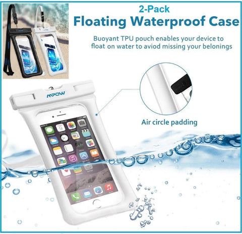 Image of Special 2-PACK Universal WATERPROOF PHONE POUCH Keeps Your Phone Dry & Safe Even In Extreme Conditions! You Get FREE š Shipping Too!