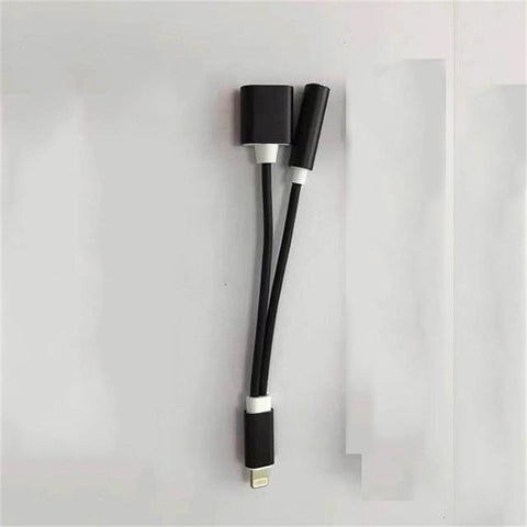 Image of BEST Rated 2-in-1 Splitter For iPhone So You Can Listen To Music & Charge At The Same Time From Anywhere!