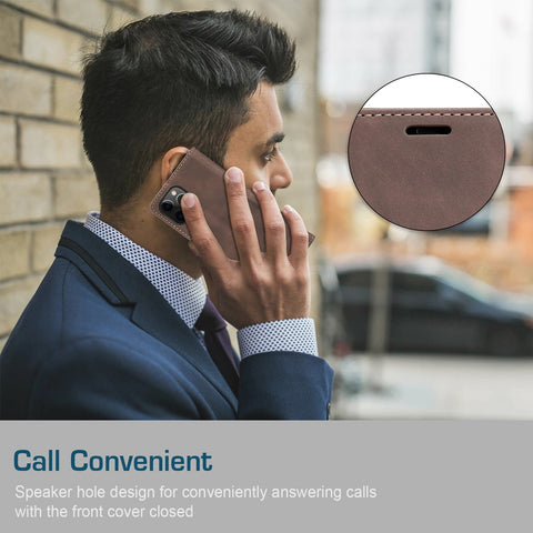 Image of Designer Style iPhone 14 Case That Combines Great Looks With Functionality! Full Wrap Around Shock Protection + From 5 Great Colors To Select From!