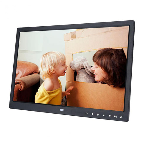 Image of Huge 15" LED Next Level Digital Photo Frame can display thousands of your favorite memories!