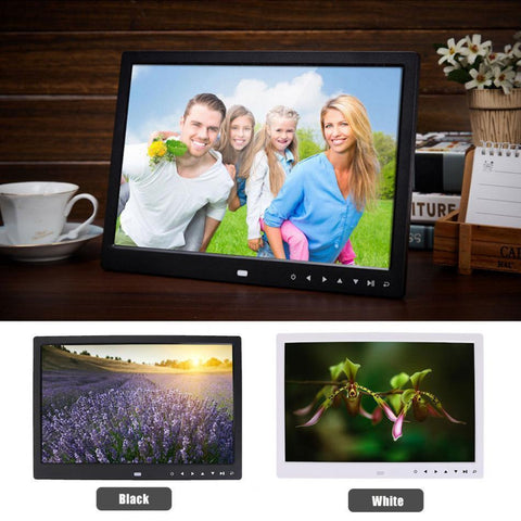 Image of Huge 15" LED Next Level Digital Photo Frame can display thousands of your favorite memories!