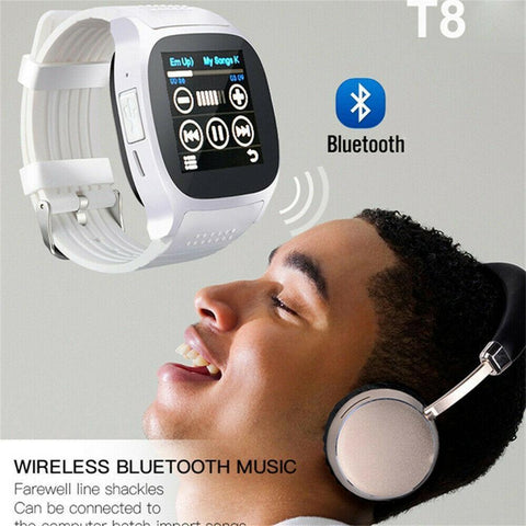 Image of Amazing Full Function Bluetooth Sport Smart Watch Pedometer With Call Answer, Fitness Apps, Camera + SIM Card Port & More - š - You Get FREE Shipping Too!