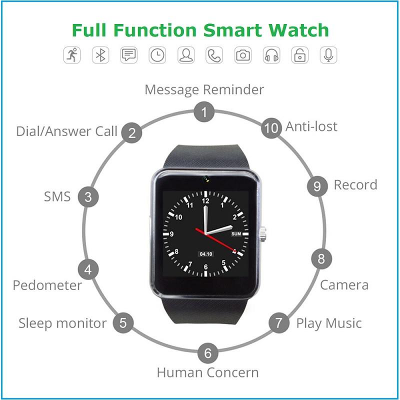 The Ultimate Full Function Bluetooth Sports Smart Watch & Activity Tracker