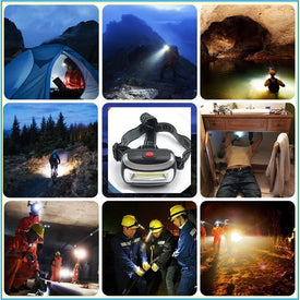 Pay SHIPPING ONLY Today! (Limit 2)  TTG LED Headlamp Perfect For Adventure, Work, Home, Car & More!