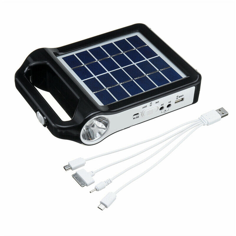 Solar Charger and Light + Charge & Power Your Mobile Device - Ideal For Home, Car, Work & Outdoors!  FREE 🚚 Shipping Too!