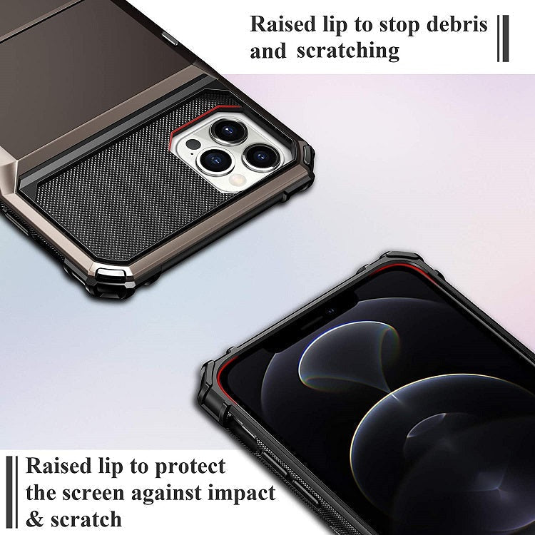 Hot New iPhone Case With Built-in Card Holder + High Impact Drop Protection!  6 Popular Colors To Choose From!