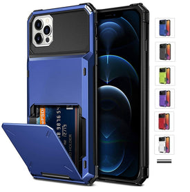 Hot New iPhone Case With Built-in Card Holder + High Impact Drop Protection!  6 Popular Colors To Choose From!