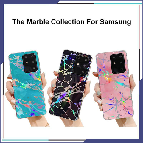 Image of The Exclusive Marble Collection For Your Samsung Is Sleek & Stylish With 3 Amazing Colors To Select From!