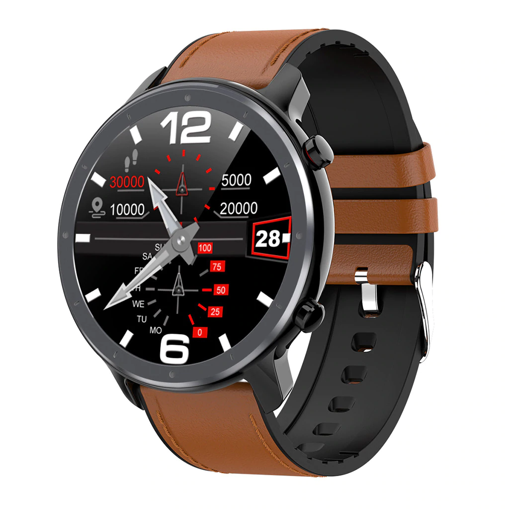 Stylish Fitness/Sports Smart Watch For Android With Pedometer, Heart Rate, Calorie Burn, Fitness Apps & More!