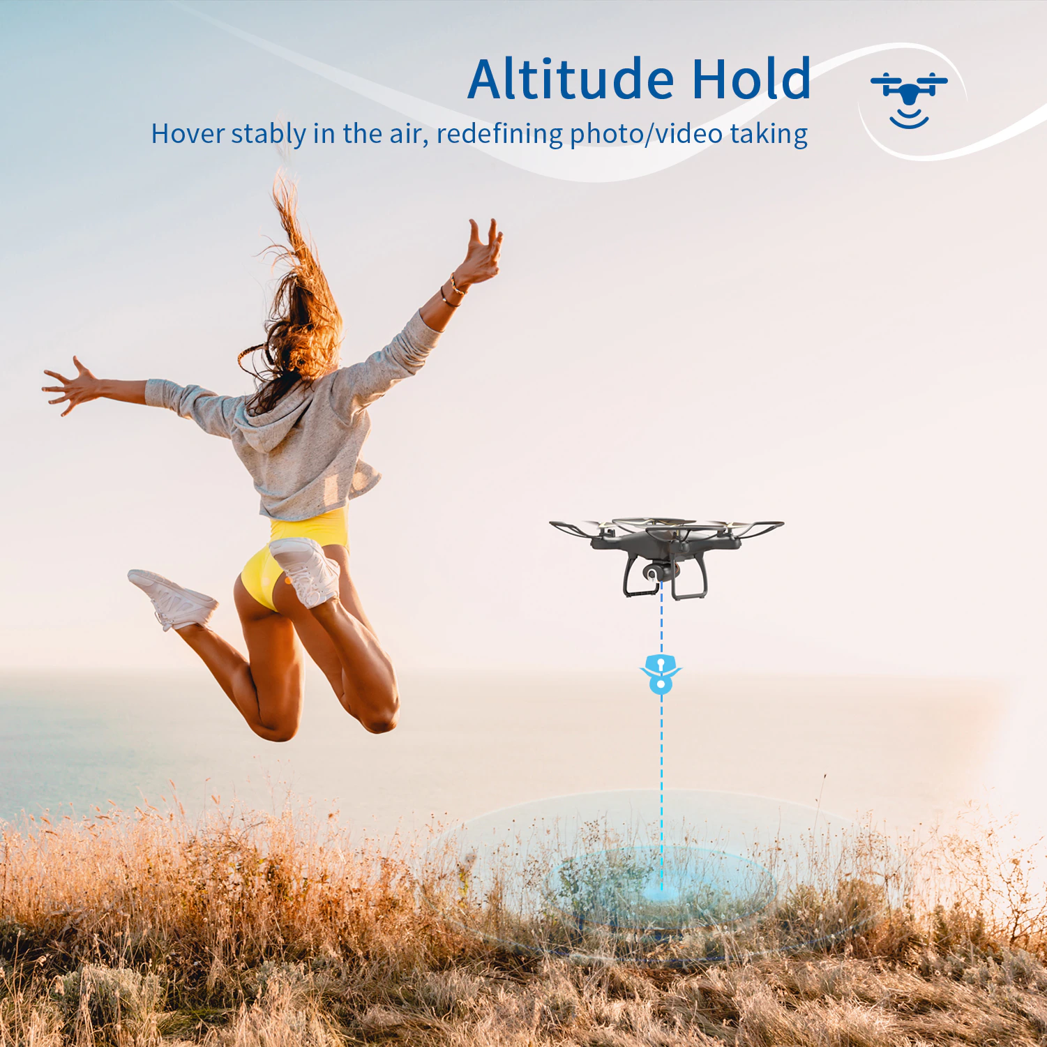 TTG650 2K HD Video Camera Drone,  Excellent For HD Areal Video & Pics, Is Easy To Control + Long Fly Time