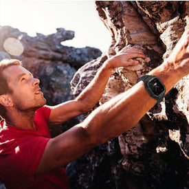 Finally! A Smartwatch especially for active people!  Made tough, waterproof, and ready for your adventures!