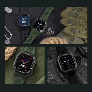 Finally! A Smartwatch especially for active people!  Made tough, waterproof, and ready for your adventures!