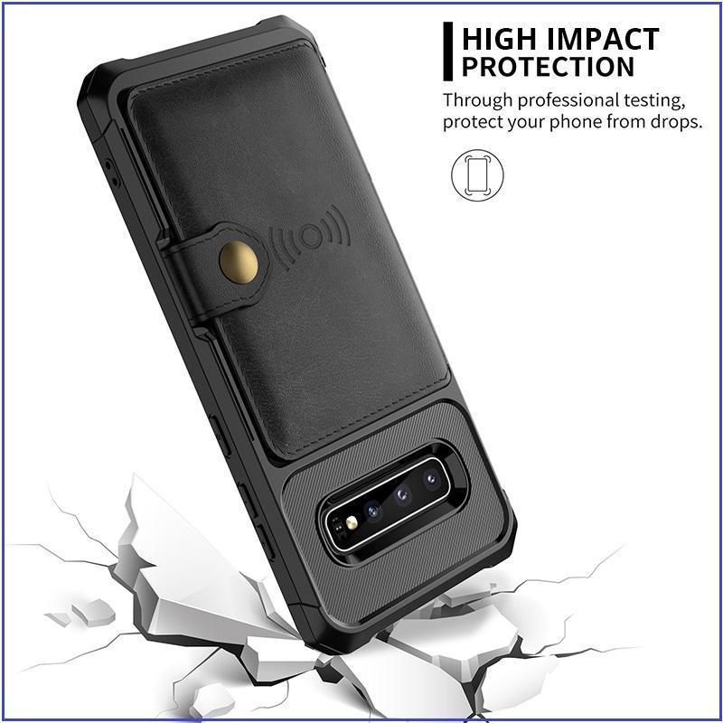 The All New Samsung Deluxe Armor + Wallet Case All-in-One!  Sleek & Compact Yet Carries Your Cards, ID & Cash Too + You Get FREE  🚚 SHIPPING Today!