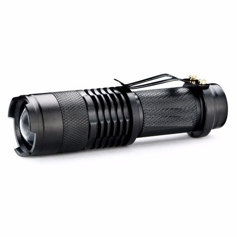 Image of Add This FREE Zoomable CREE Q5 LuMax Tactical Flashlight To Your Order Now!  Just Cover Standard Shipping & We'll Include This FREE For You Right Now!  Click ADD To CART Now While This Is Still Available For You!