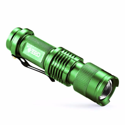 Image of Add This FREE Zoomable CREE Q5 LuMax Tactical Flashlight To Your Order Now!  Just Cover Standard Shipping & We'll Include This FREE For You Right Now!  Click ADD To CART Now While This Is Still Available For You!