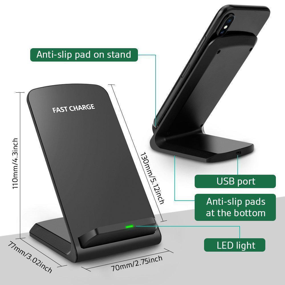 Super Fast Wireless Charging Stand for Your Samsung S9 S8 Note 9 8 ...Order Yours NOW And You Get FREE Shipping!