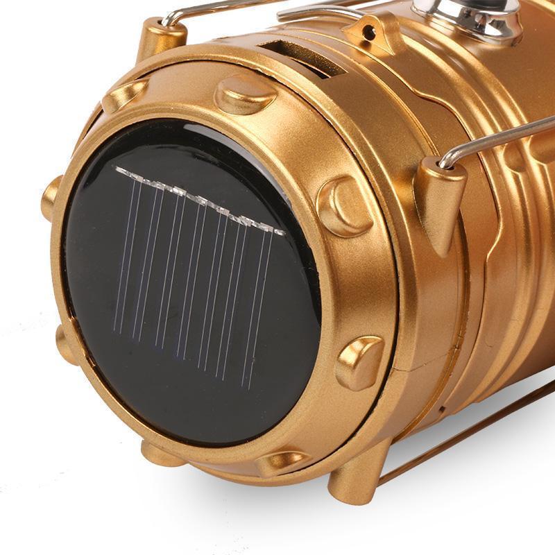 Powerful 3-in-1 Solar Emergency Light + Lantern + USB Charger