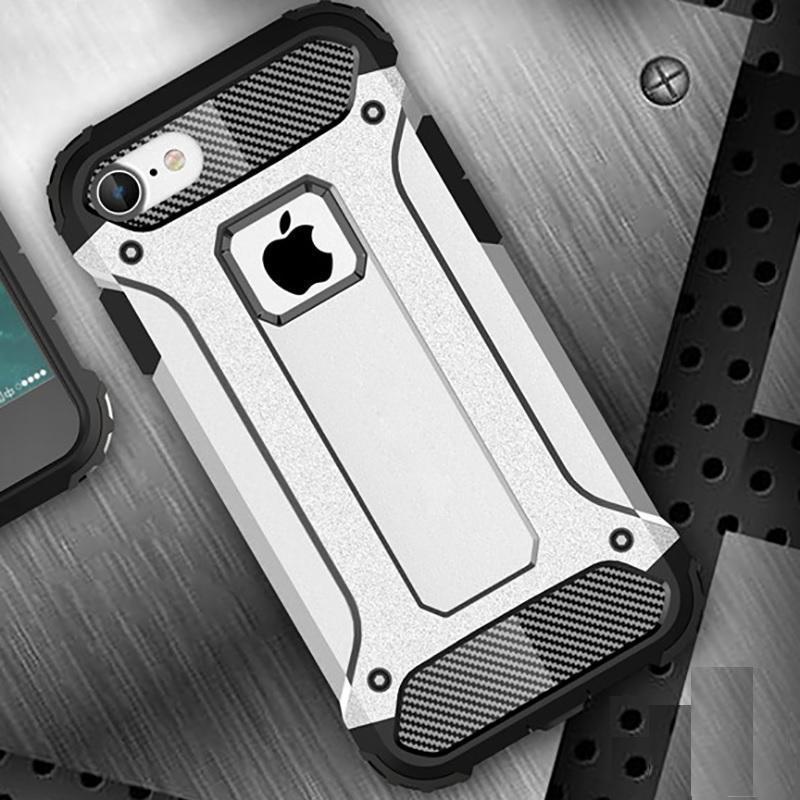 Shockproof Double Layer Armor Case For The Toughest Conditions For iPhone X, 8, 7, 6, and 6, 7, 8 PLUS