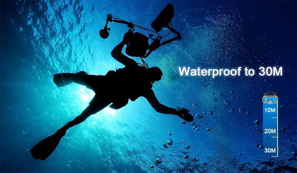 GoPro Style Action Camera With Full Remote & Complete Upgraded Accessory Bundle