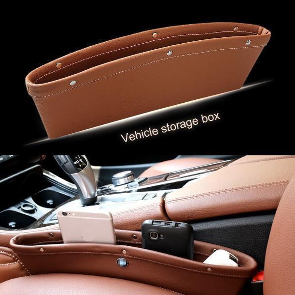 Get This EZ Slim Car Seat Pocket Stops Your Things From Falling Into The Car Seat "Abyss" & Gives You Extra Storage + You Get FREE SHIPPING When You Add This To Your Order Right Now! Select the color you want below: