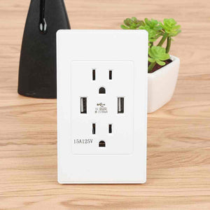 USB + Wall Socket Gives You The Ease And Functionality You Want