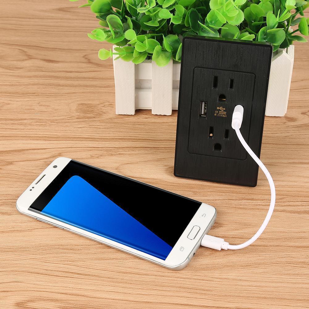 USB + Wall Socket Gives You The Ease And Functionality You Want