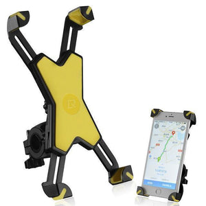 Pro Cellphone Mount For Mountain & Road Bikes, Universal FITS ALL 3.5" to 7" phones, iPhone X, 8, 7, 6 Samsung 9, 8, 7, 6, Galaxy