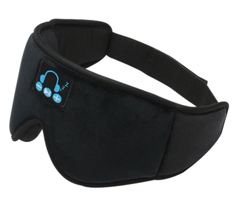 Image of Breathable Bluetooth Music Sleep Mask. Listen to Soothing Music While You Sleep! Select From 3 Stylish Colors!