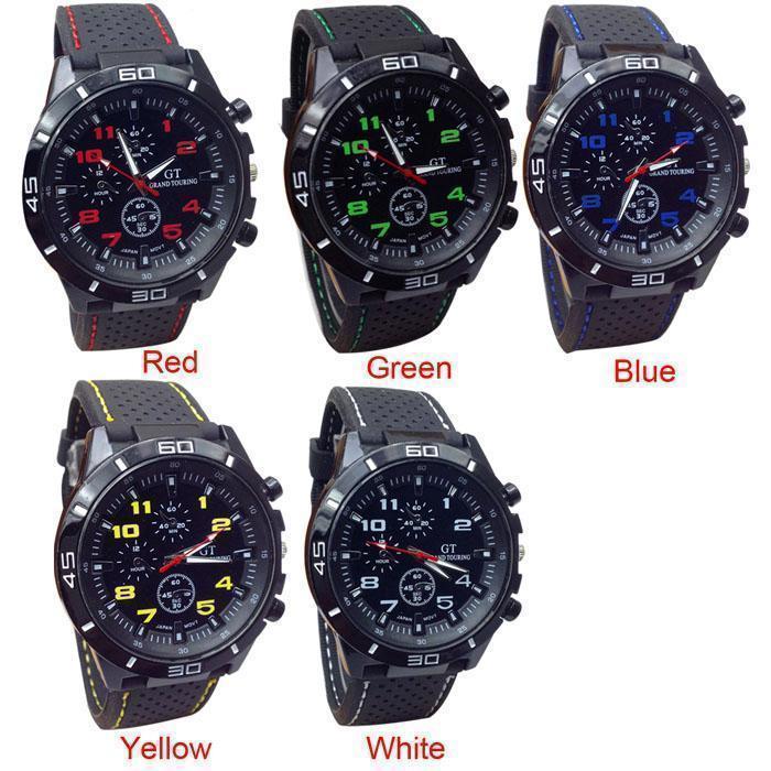 Our Most Popular Tactical/Sports Quartz Watch.  Select From FIVE Colors & Get Yours Now!